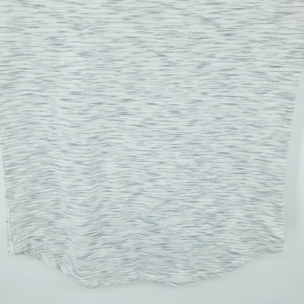 Lululemon Sweat Times Short Sleeve S Tiger Space Dye Hail White